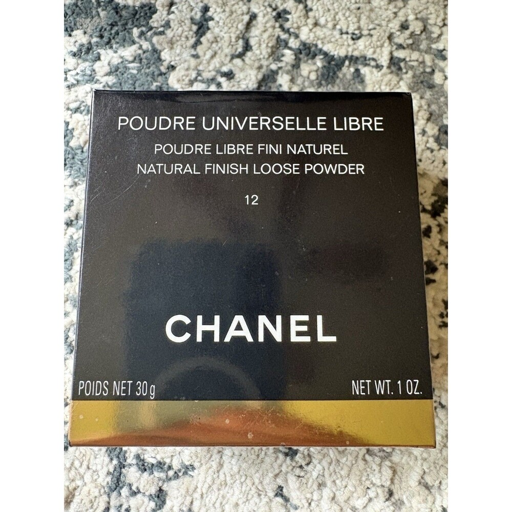 Chanel Poudre Universelle Libre Loose Powder #12 Natural Finish 30g NEW With Box
